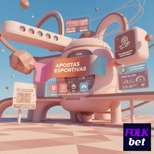 Ilustração de Experiência de Aposta Móvel Rápida e Segura